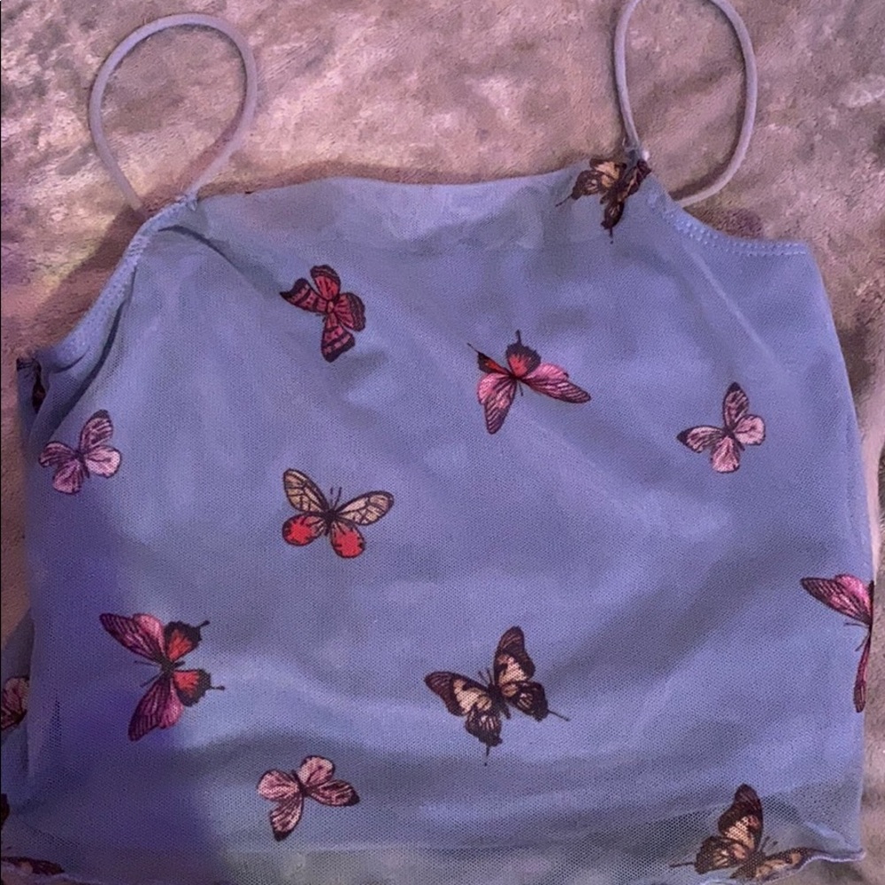 cropped tank top